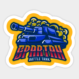 Spartan Battle Tank Gaming Design T-shirt Coffee Mug Apparel Notebook Sticker Gift Mobile Cover Sticker